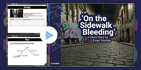 On The Sidewalk Bleeding