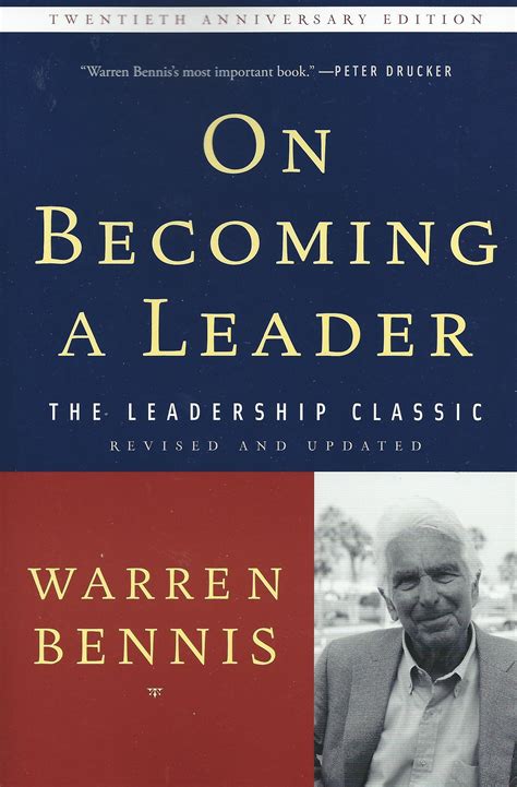 Read Online On Becoming A Leader Warren G Bennis 