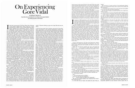 Download On Experiencing Gore Vidal In Esquire August 1969 
