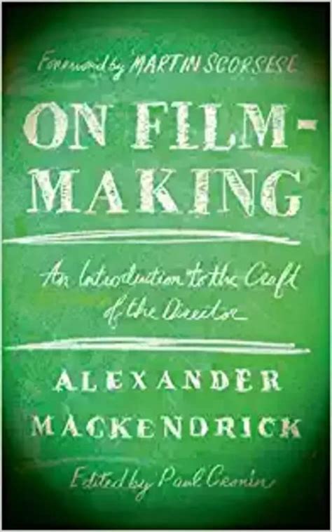 Full Download On Filmmaking An Introduction To The Craft Of Director Alexander Mackendrick 