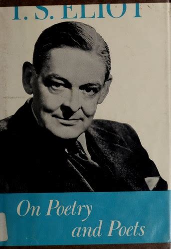 Read Online On Poetry And Poets Ts Eliot 