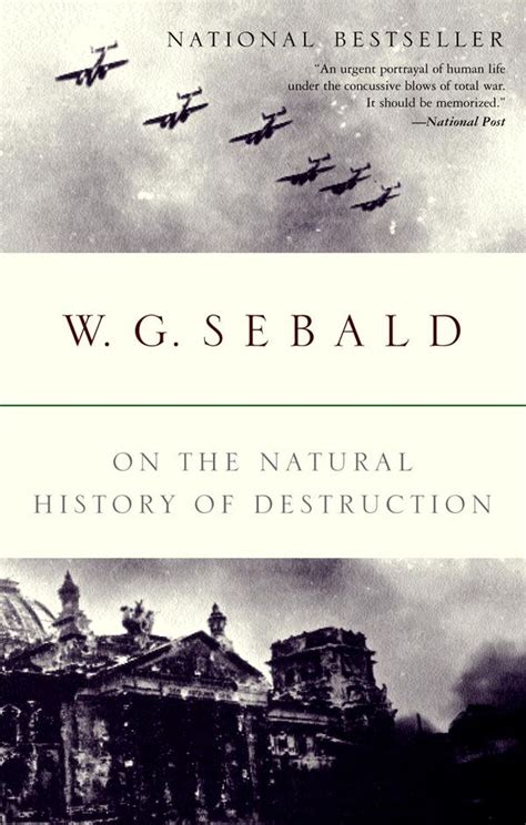 Read Online On The Natural History Of Destruction Wg Sebald 