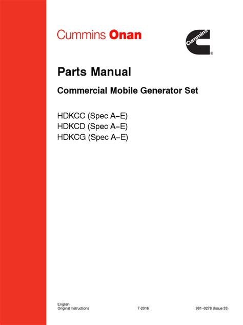 Onan 12hdkcd Manual