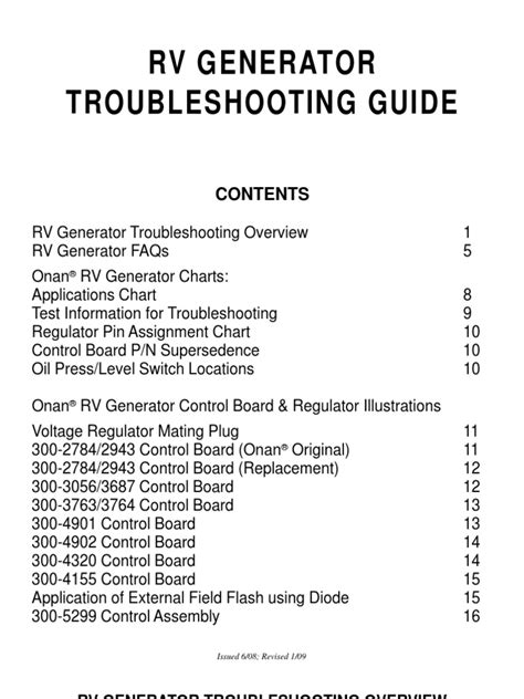 Full Download Onan Troubleshooting Guide 