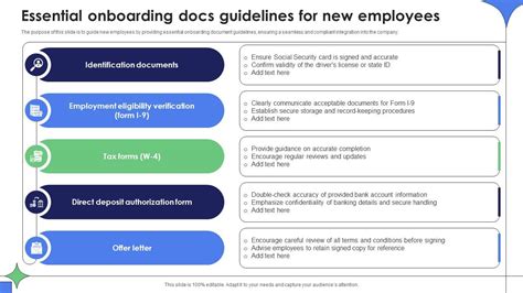 Onboarding Guidelines For Engaging New Employees Belmont