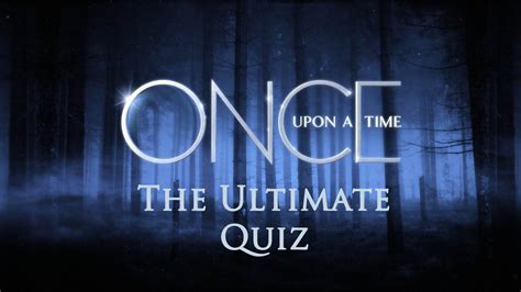 Once Upon Time Quiz