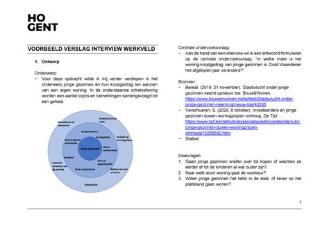 onderwerp interview betekenis