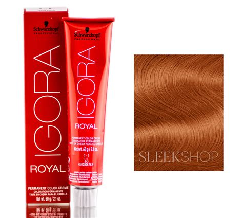 one Box 2.1Oz Schwarzkopf Igora Royal 5-4 Permanent Hair Color …