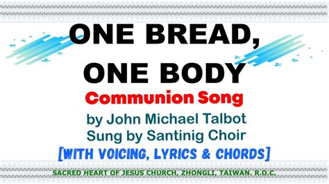 One Bread One Body Lyrics