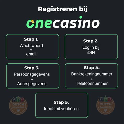 one casino registreren