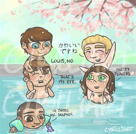 One Direction Cartoon Funny Spin The Bottle