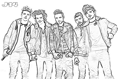 One Direction Coloring Pages Printable Coloring Pages Colouring Pages One Direction - Colouring Pages One Direction