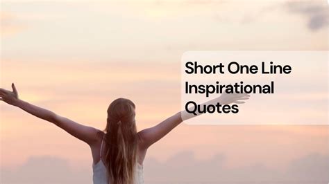 One Line Quotes