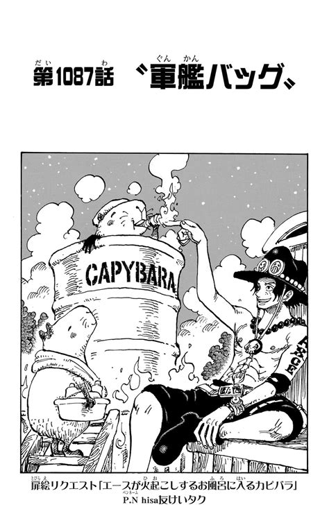 One Piece Chapter 1087