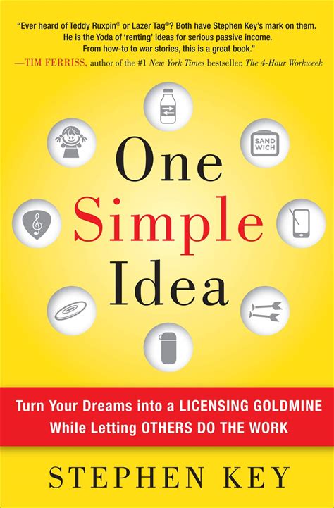 One Simple Idea Turn Your Dreams Into A Licensing Goldmine While Letting Others Do The Work Stephen Key