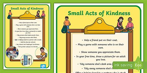 One Small Act Of Kindness
