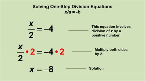 One Step Division Equations Mathhelp Com Math Help Solving Division Equations - Solving Division Equations