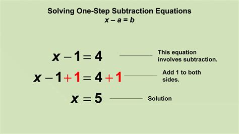 One Step Subtraction Equations Mathhelp Com Math Help One Step Subtraction Equations - One Step Subtraction Equations