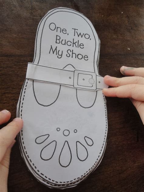 One Two Buckle My Shoe Craft Activity Crafty One Two Buckle My Shoe Activities - One Two Buckle My Shoe Activities