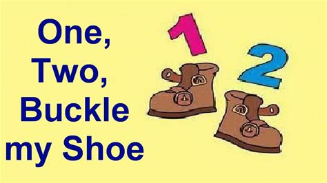 One Two Buckle My Shoe Nursery Rhymes 123 Buckle My Shoe - 123 Buckle My Shoe