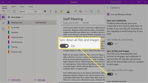 onenote not syncing over vpn