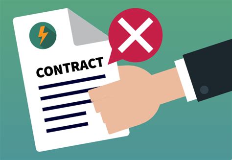 ongeldig contract