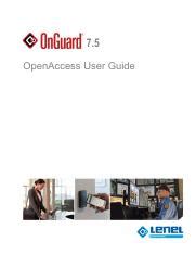 Read Online Onguard 2013 User Guide 