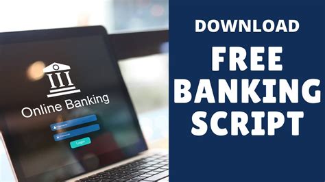 online banking script