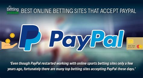 online betting with paypal