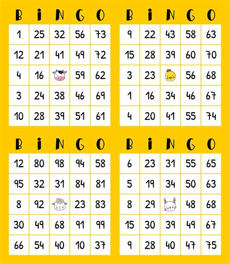 online bingo cards 1 75 yjah switzerland