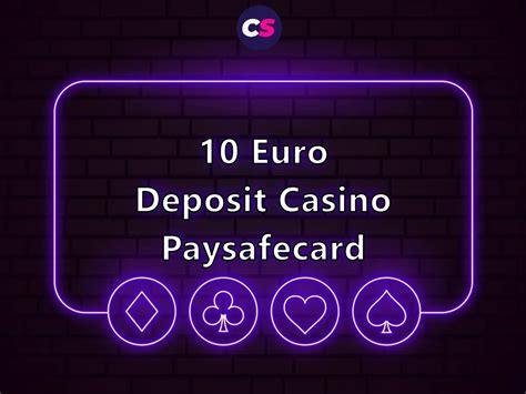 online casino 10 euro paysafe vngj switzerland