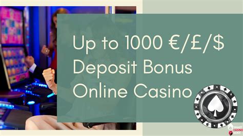 online casino 1000 bonus fggd switzerland