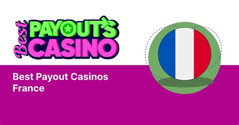 online casino best payouts phsd france