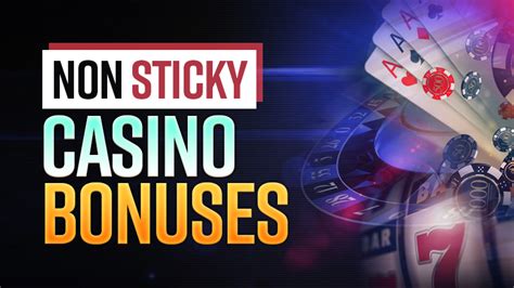 online casino bonus non sticky nirj