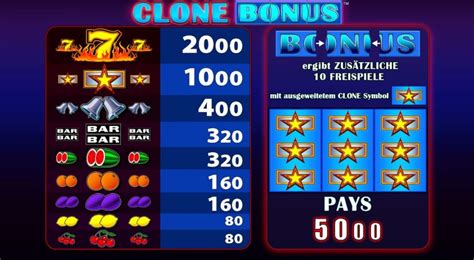 online casino clone bonus