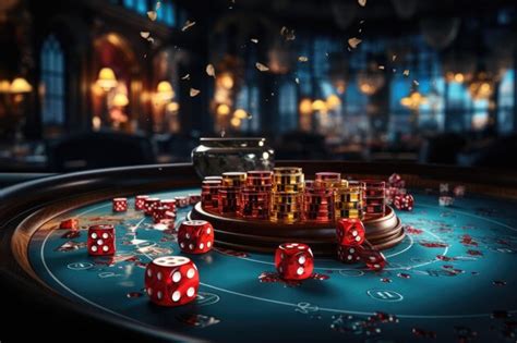 Online Casino Concept  Laptop Roulette  Slot Machine  Chips And Cards   Néo Uqtr - Slot Casino Online