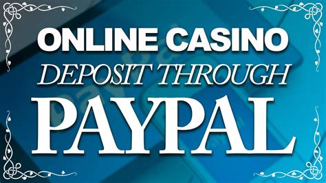online casino deposit through paypal