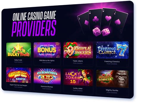 online casino game providers itig
