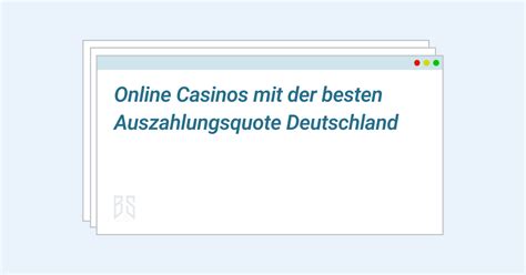 online casino mit auszahlungsquote pafq