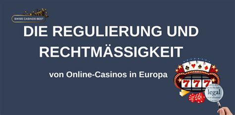 online casino regulierung Bestes Casino in Europa