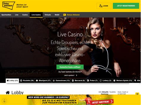 online casino schweiz interwetten deutschen Casino Test 2023
