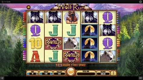 online casino slots wolf run