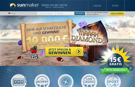 online casino sunmaker deutschen Casino