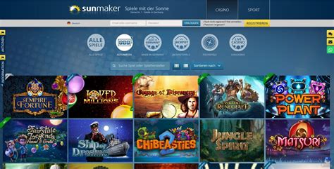 online casino sunmaker juwi france