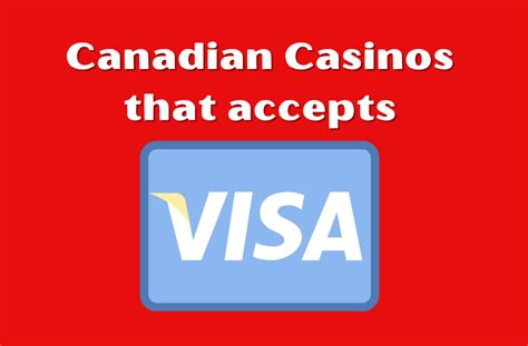 online casinos that take visa mhjo canada