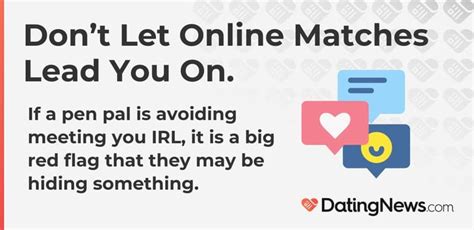 online dating avoiding meeting
