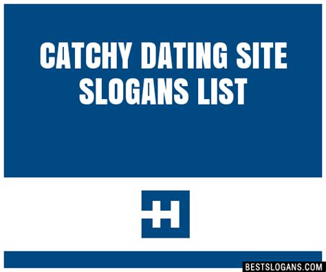 online dating website slogans