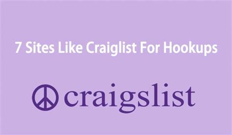 online hookup sites like craigslist