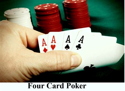 online poker 4 card isat belgium
