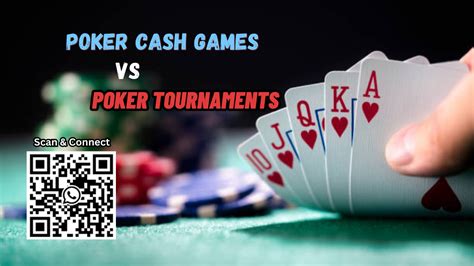 online poker cash games vs tournaments cncr